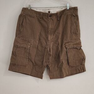 Chaps Men's Cargo Shorts - Brown Tan